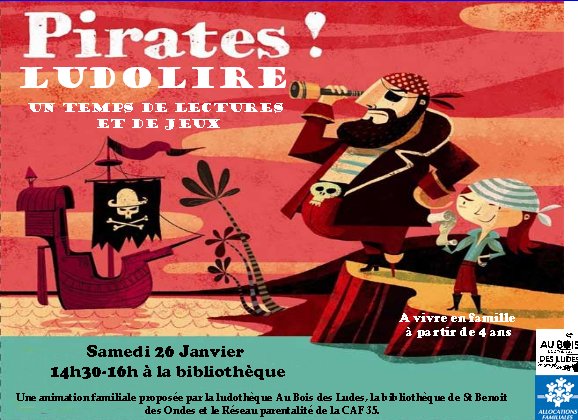 LudoLire Pirates ! à St Benoit des Ondes