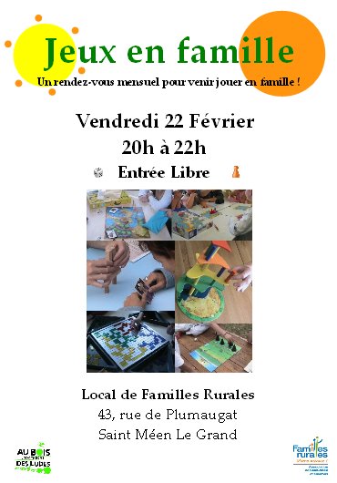 Jeux en famille / 22 Février 2013