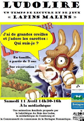 Ludolire "Lapins malins" à Combourg